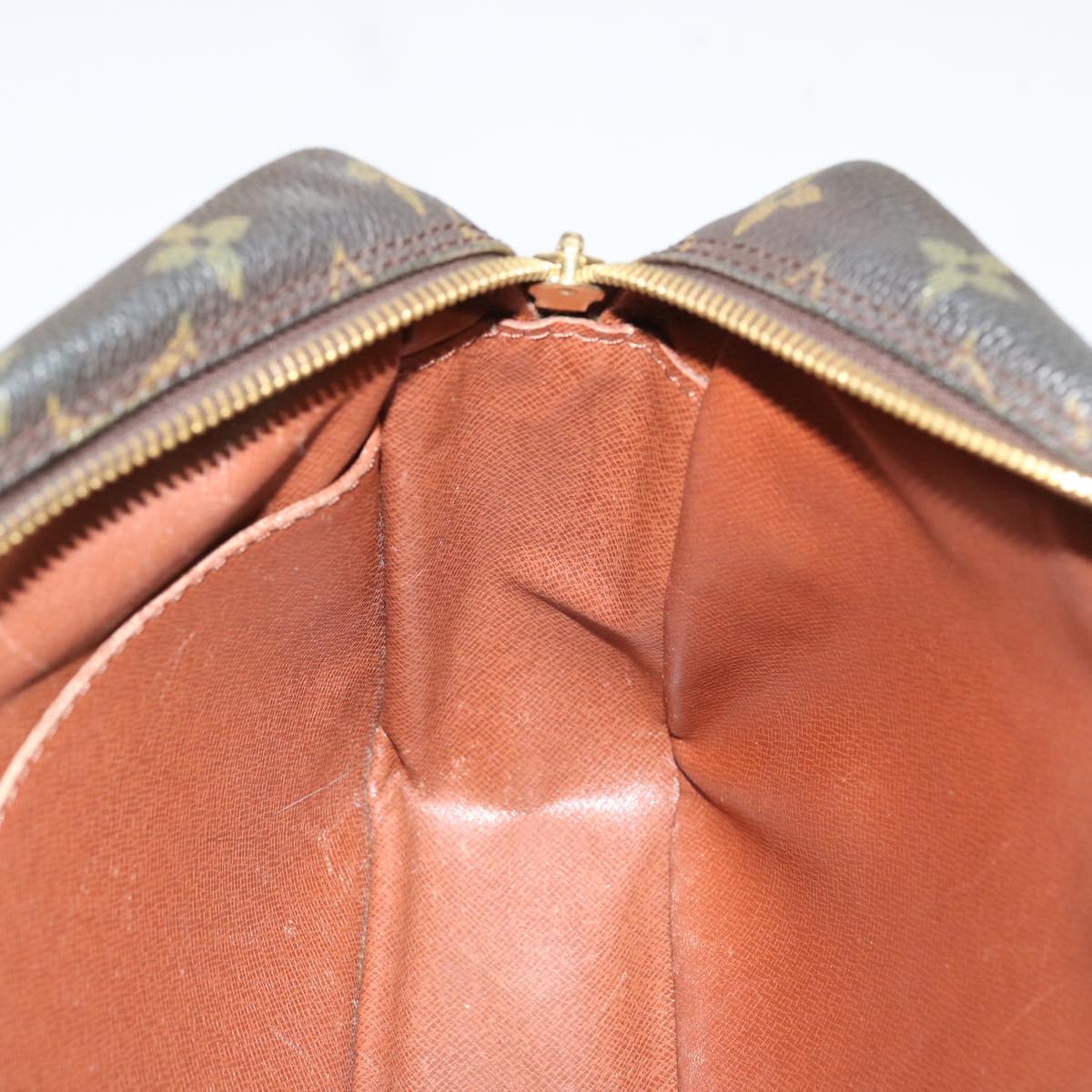 LOUIS VUITTON Monogram Compiegne 28 Clutch Bag M51845 LV Auth 73470