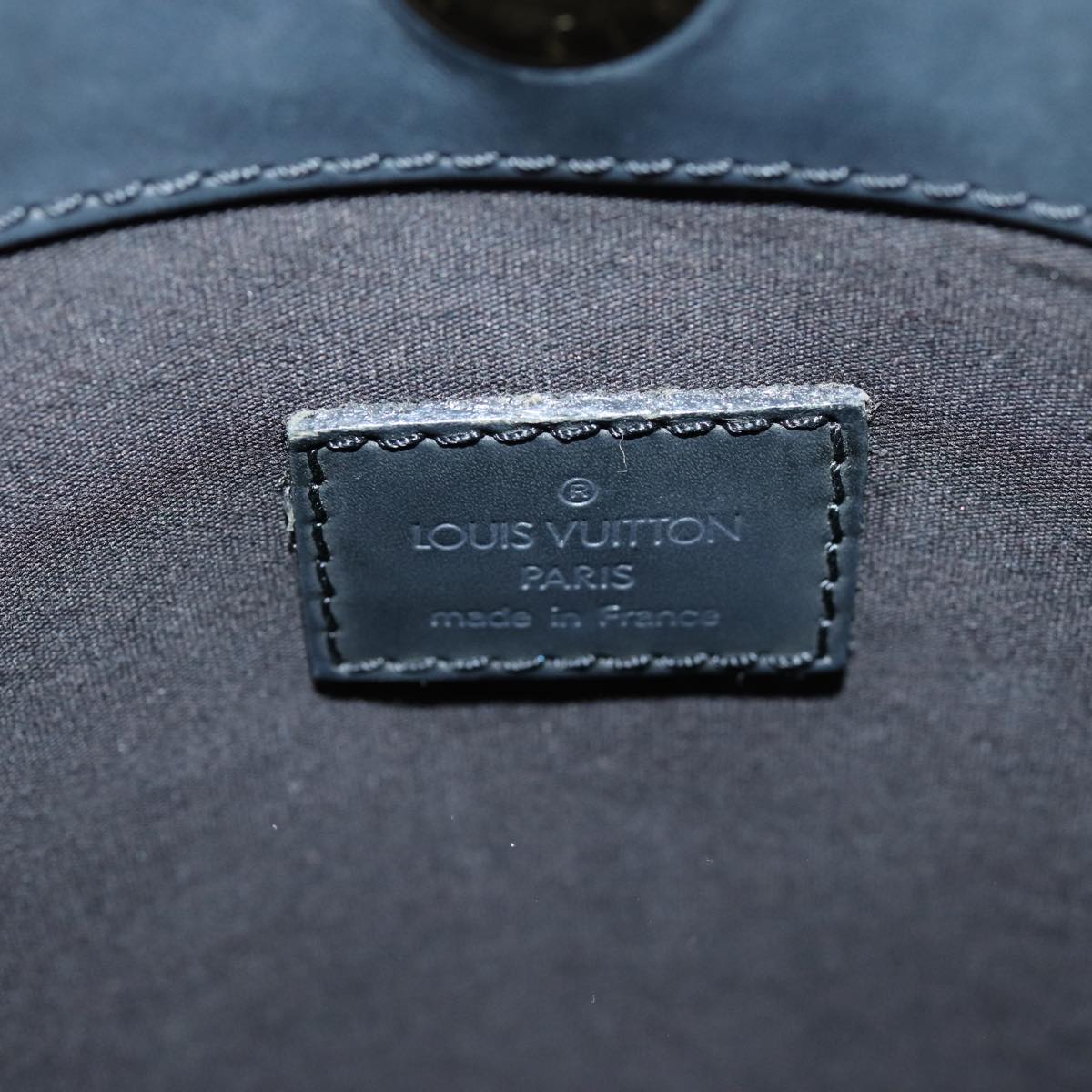 LOUIS VUITTON Epi Mandala MM Shoulder Bag Black M58892 LV Auth 73531