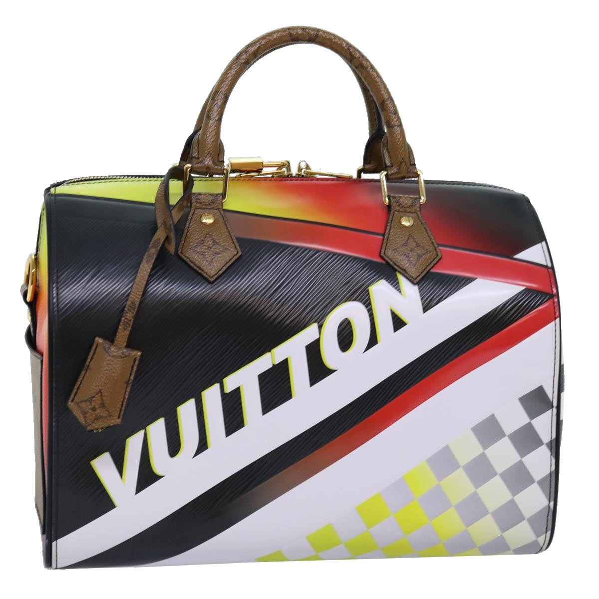 LOUIS VUITTON Epi Damier Speedy Bandouliere 30 Bag 2017 M51564 LV Auth 73747SAV