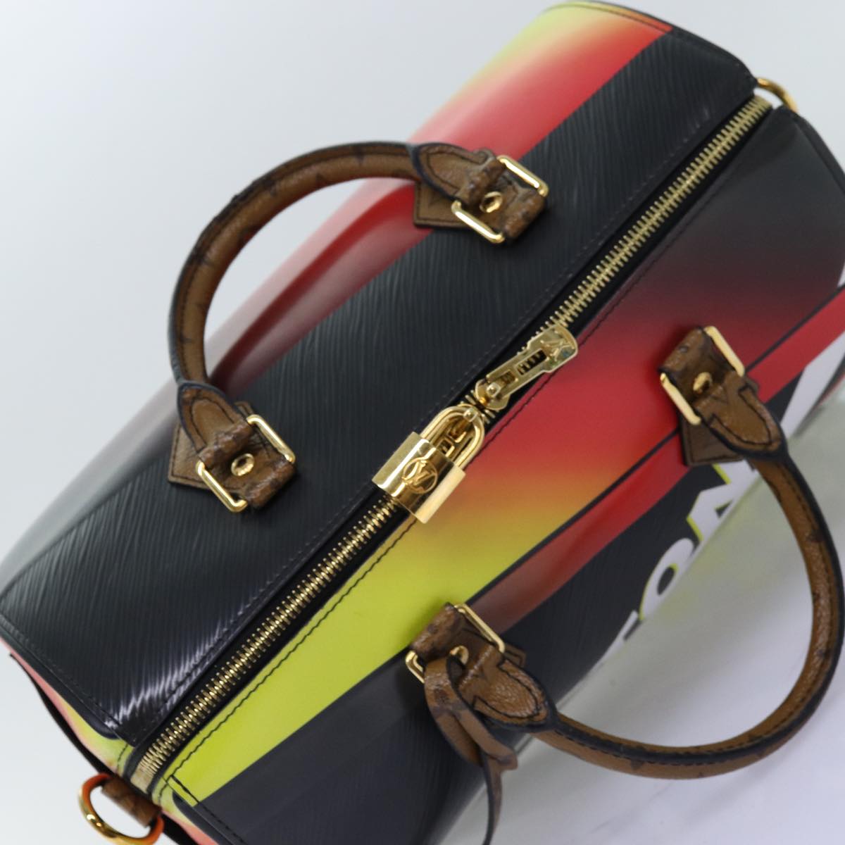 LOUIS VUITTON Epi Damier Speedy Bandouliere 30 Bag 2017 M51564 LV Auth 73747SAV