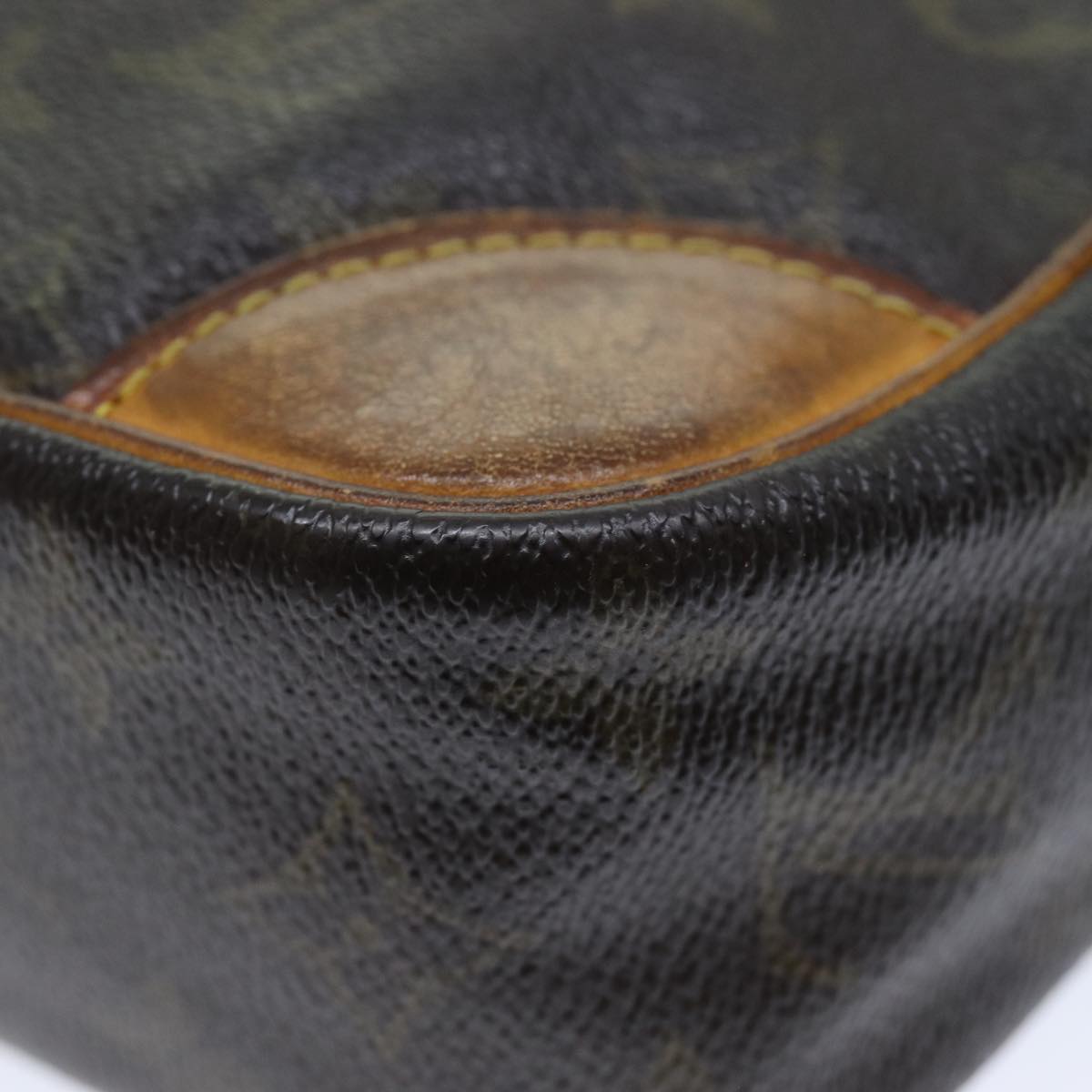 LOUIS VUITTON Monogram Compiegne 28 Clutch Bag M51845 LV Auth 73759