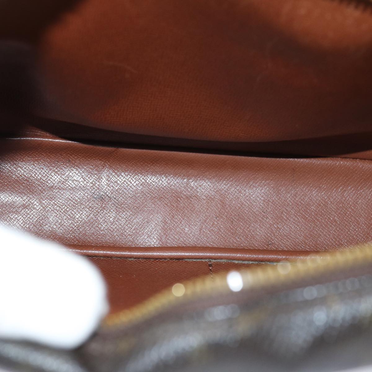 LOUIS VUITTON Monogram Compiegne 28 Clutch Bag M51845 LV Auth 73759