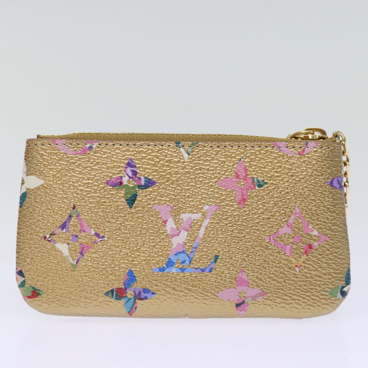 LOUIS VUITTON LV Garden Nano Bucket Shoulder Bag Beige M81724 LV Auth 73910SM