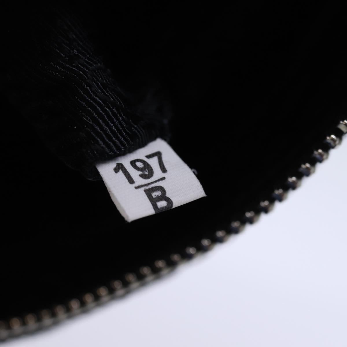 PRADA Chain Shoulder Bag Nylon 2way Black Auth 73993AM