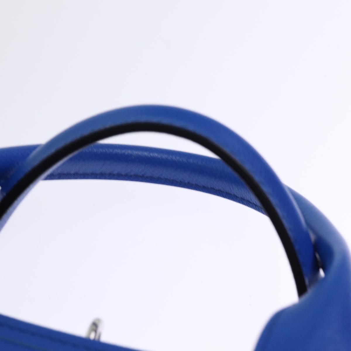 LOUIS VUITTON Taigalama Weekend Tote NM Tote Bag 2way Blue M31010 LV Auth 74022SM