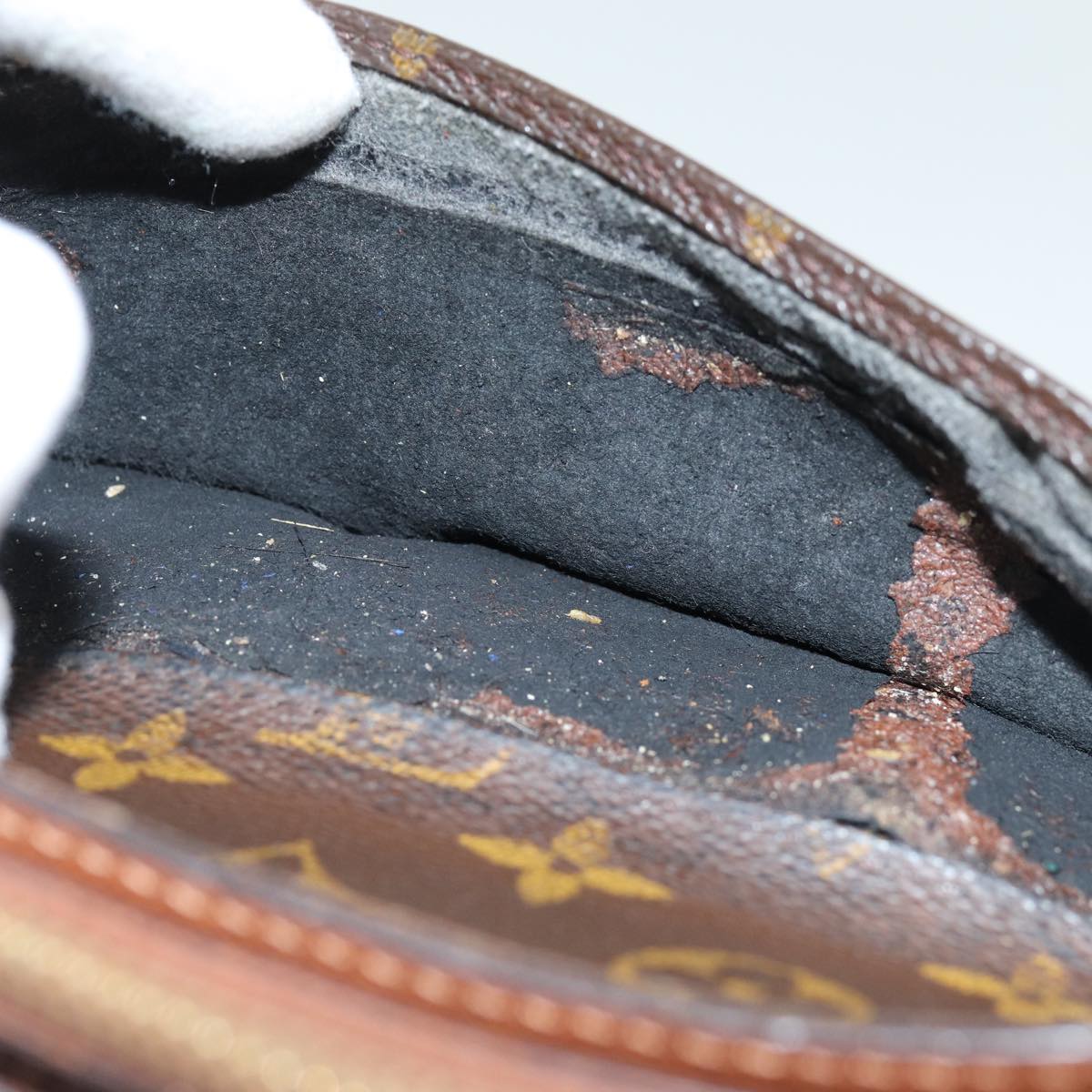 LOUIS VUITTON Monogram Orsay Clutch Bag M51790 LV Auth 74067