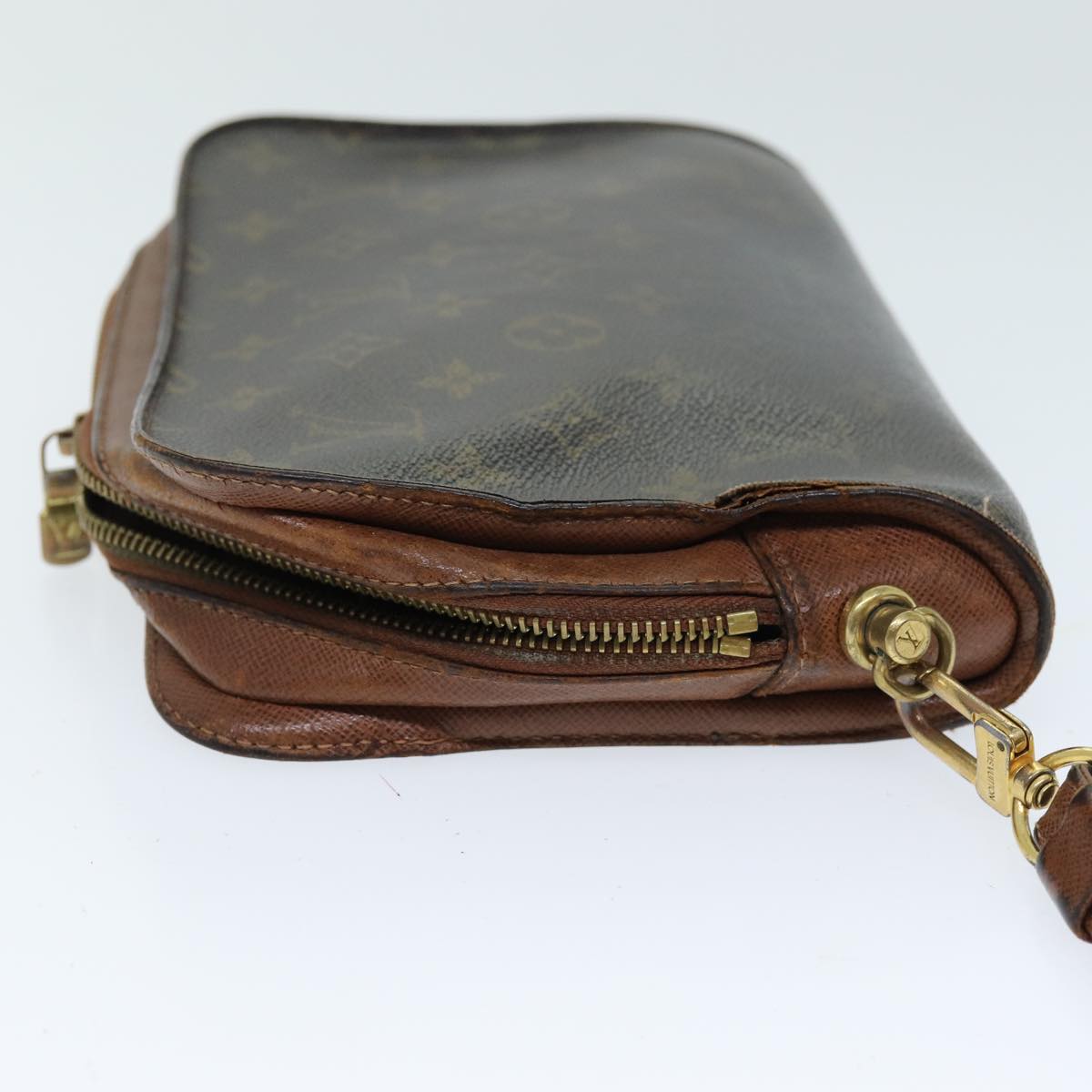 LOUIS VUITTON Monogram Orsay Clutch Bag M51790 LV Auth 74067