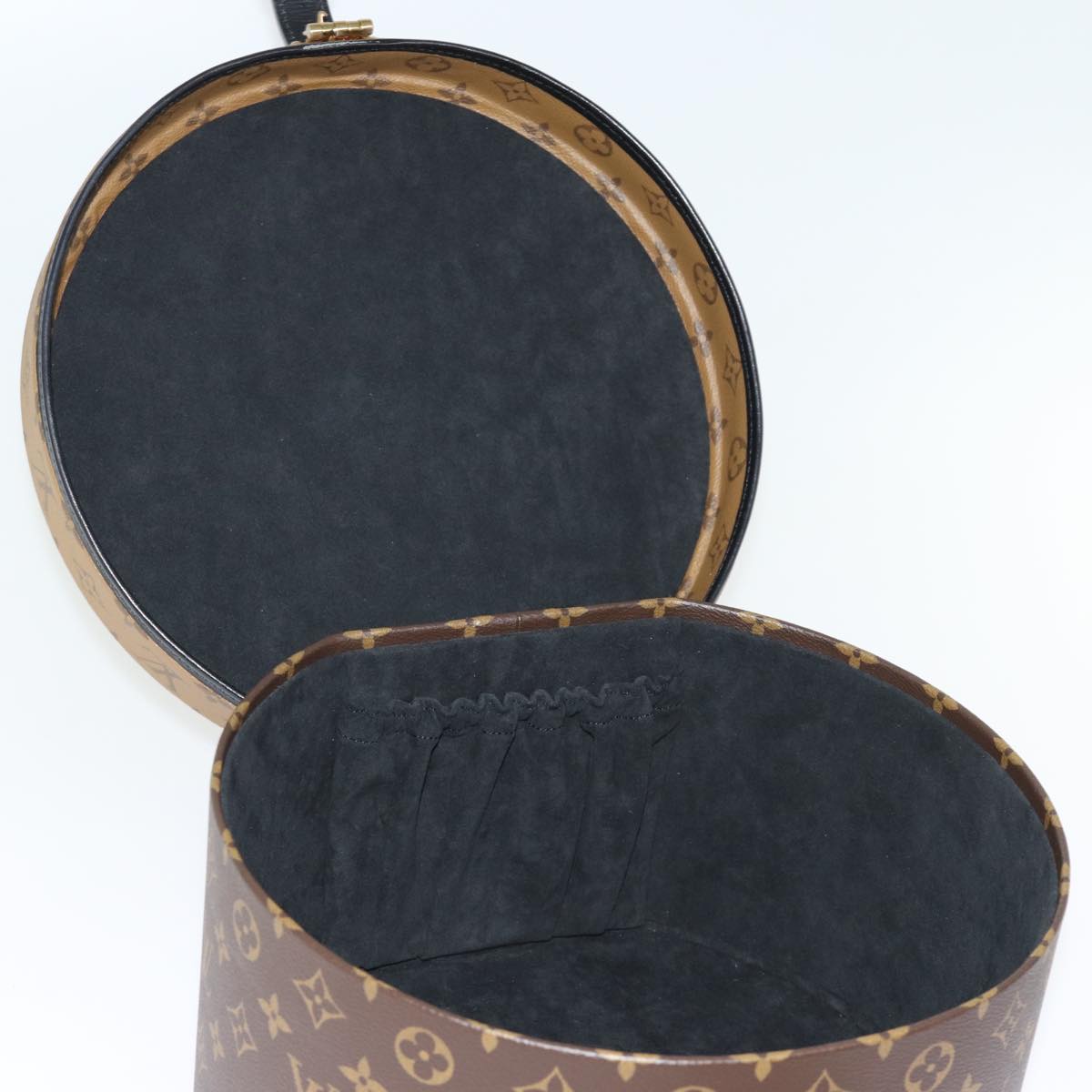 LOUIS VUITTON Monogram Reverse Boite Chapeau 30 Hand Bag M20084 LV Auth 74280S