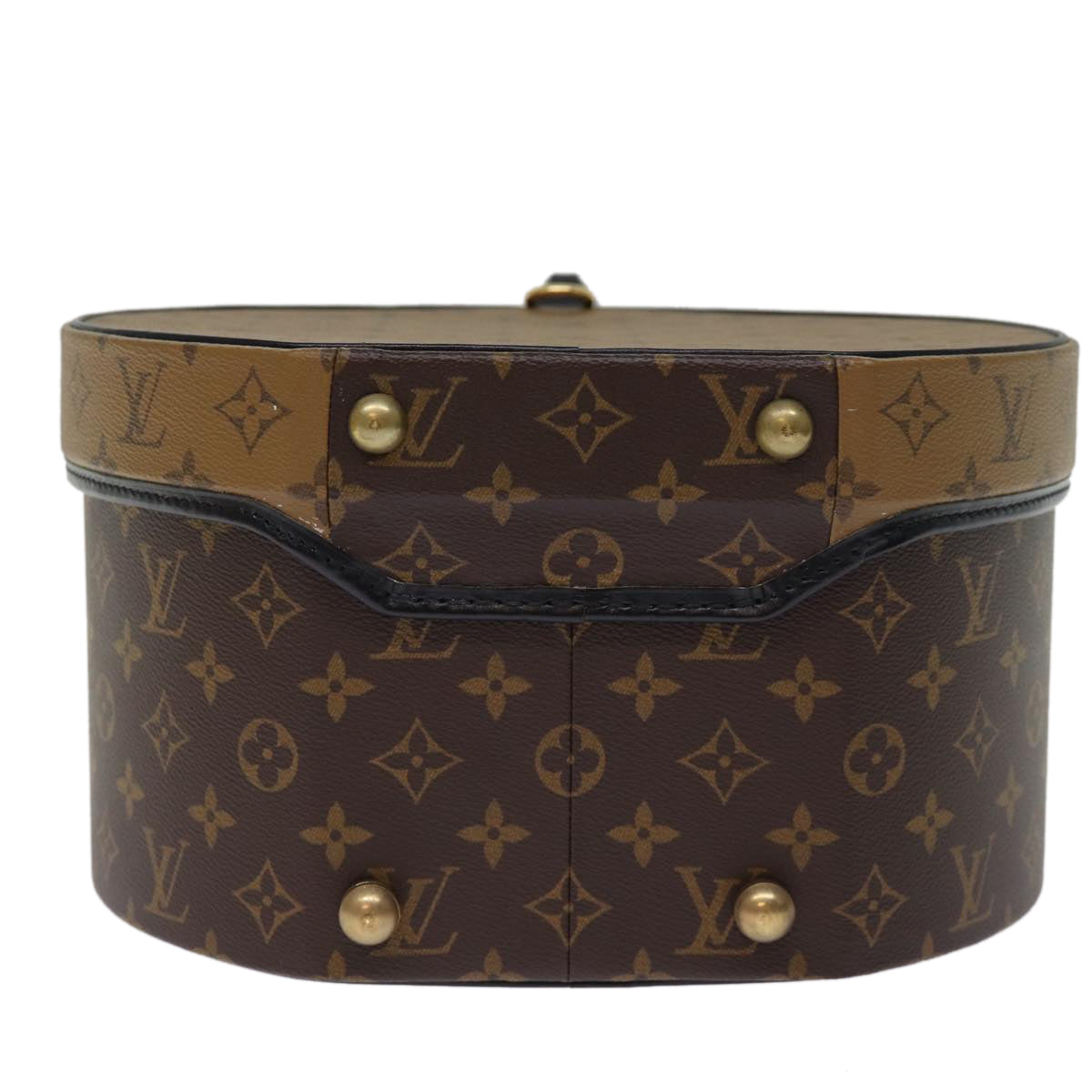 LOUIS VUITTON Monogram Reverse Boite Chapeau 30 Hand Bag M20084 LV Auth 74280S