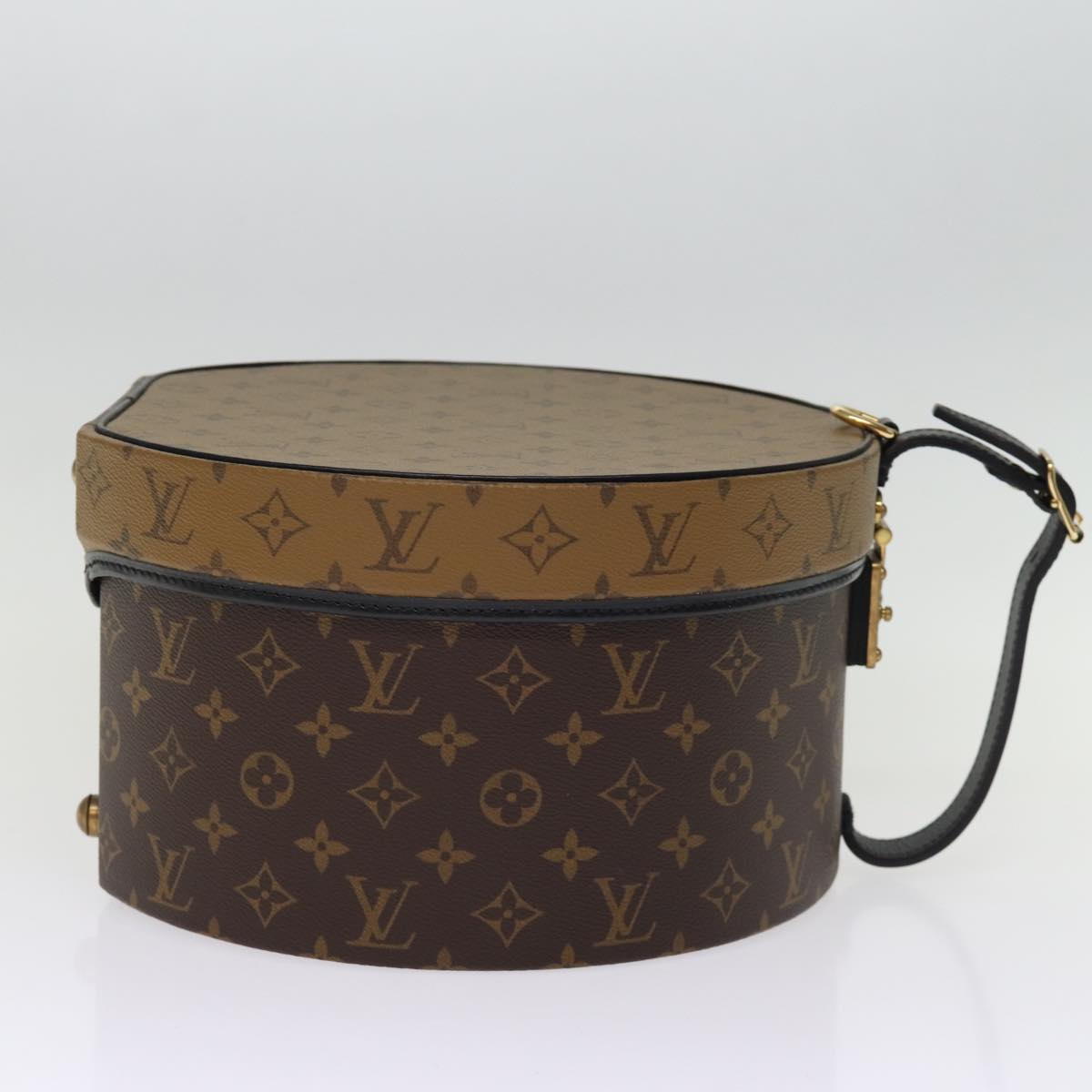 LOUIS VUITTON Monogram Reverse Boite Chapeau 30 Hand Bag M20084 LV Auth 74280S