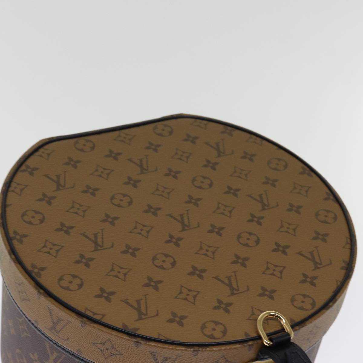 LOUIS VUITTON Monogram Reverse Boite Chapeau 30 Hand Bag M20084 LV Auth 74280S