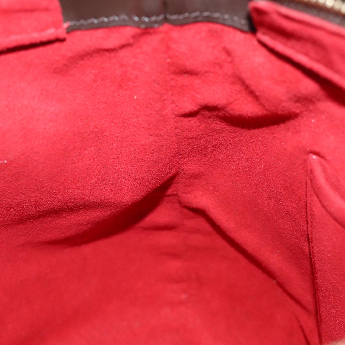 LOUIS VUITTON Damier Ebene Sistina MM Shoulder Bag N41541 LV Auth 74568A