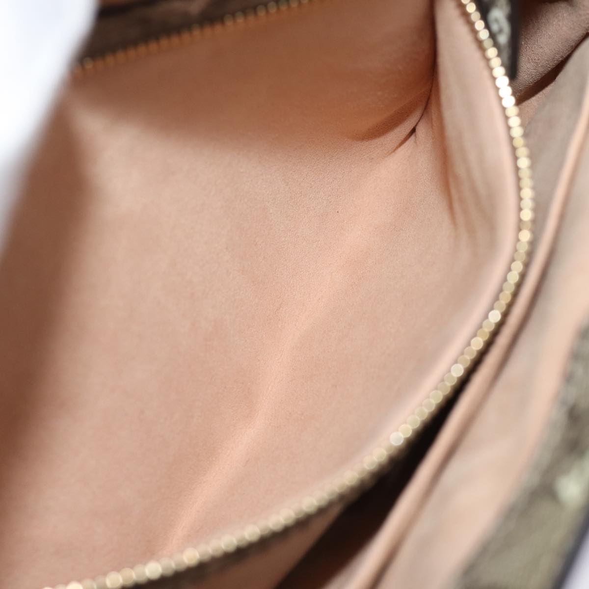 GUCCI GG Supreme Web Sherry Line Jackie Bag BALENCIAGA Beige 636706 Auth 74999SAV