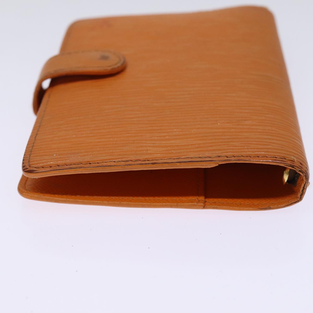 LOUIS VUITTON Epi Agenda PM Day Planner Cover Orange Mandarin R2005H Auth 75445A