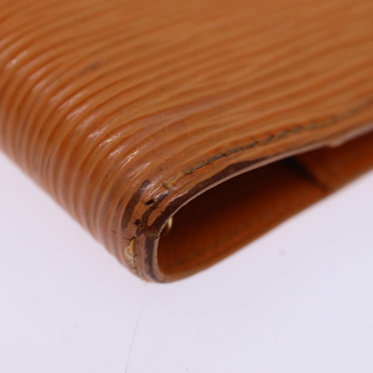 LOUIS VUITTON Epi Agenda PM Day Planner Cover Orange Mandarin R2005H Auth 75445A