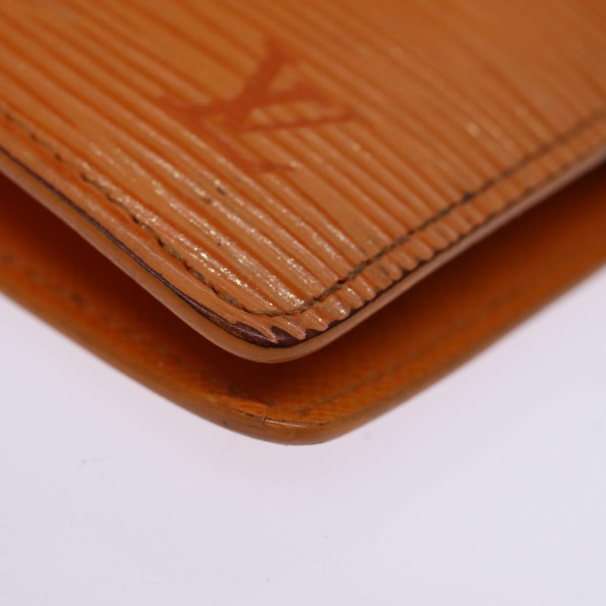 LOUIS VUITTON Epi Agenda PM Day Planner Cover Orange Mandarin R2005H Auth 75445A