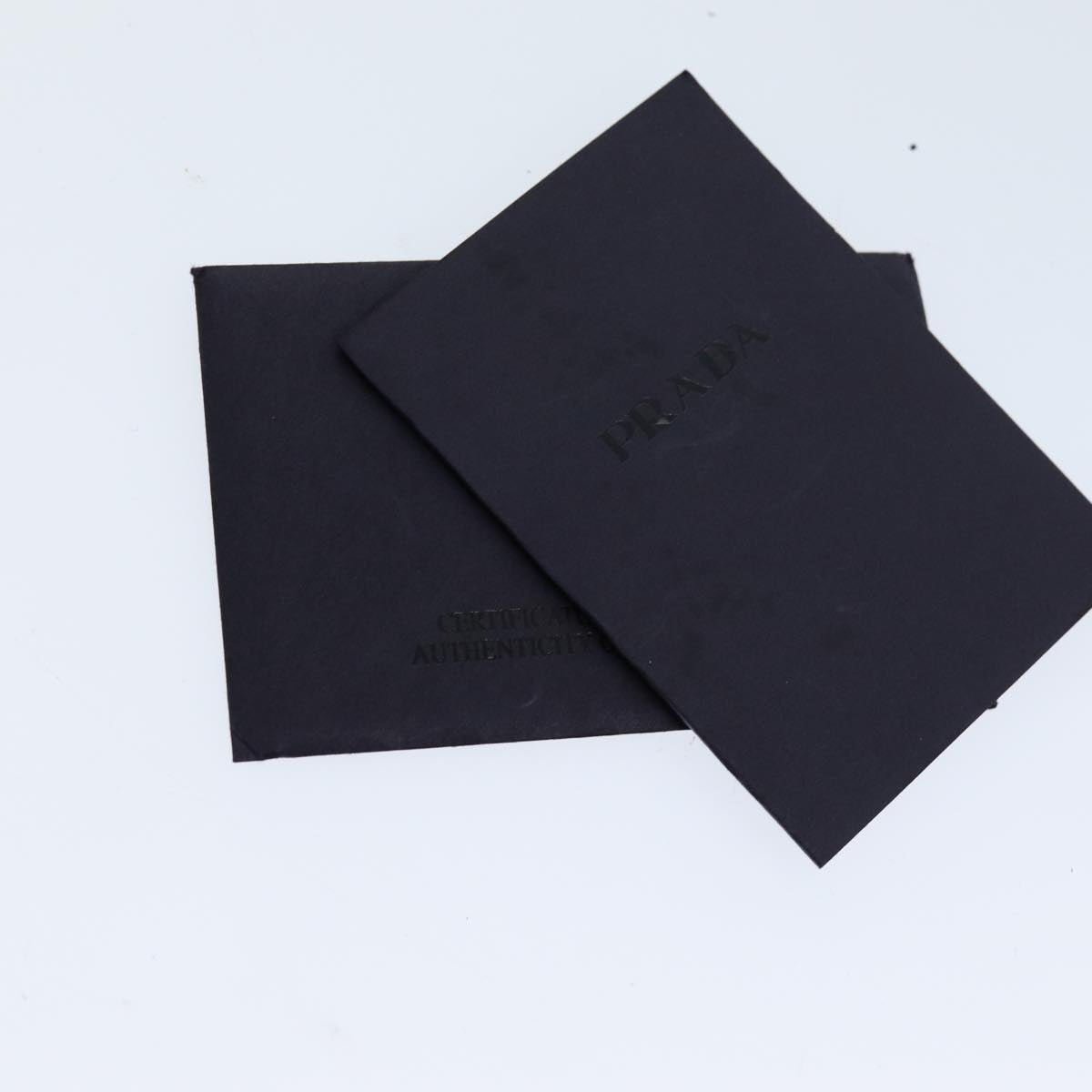 PRADA Hand Bag Nylon Cream Auth 75644