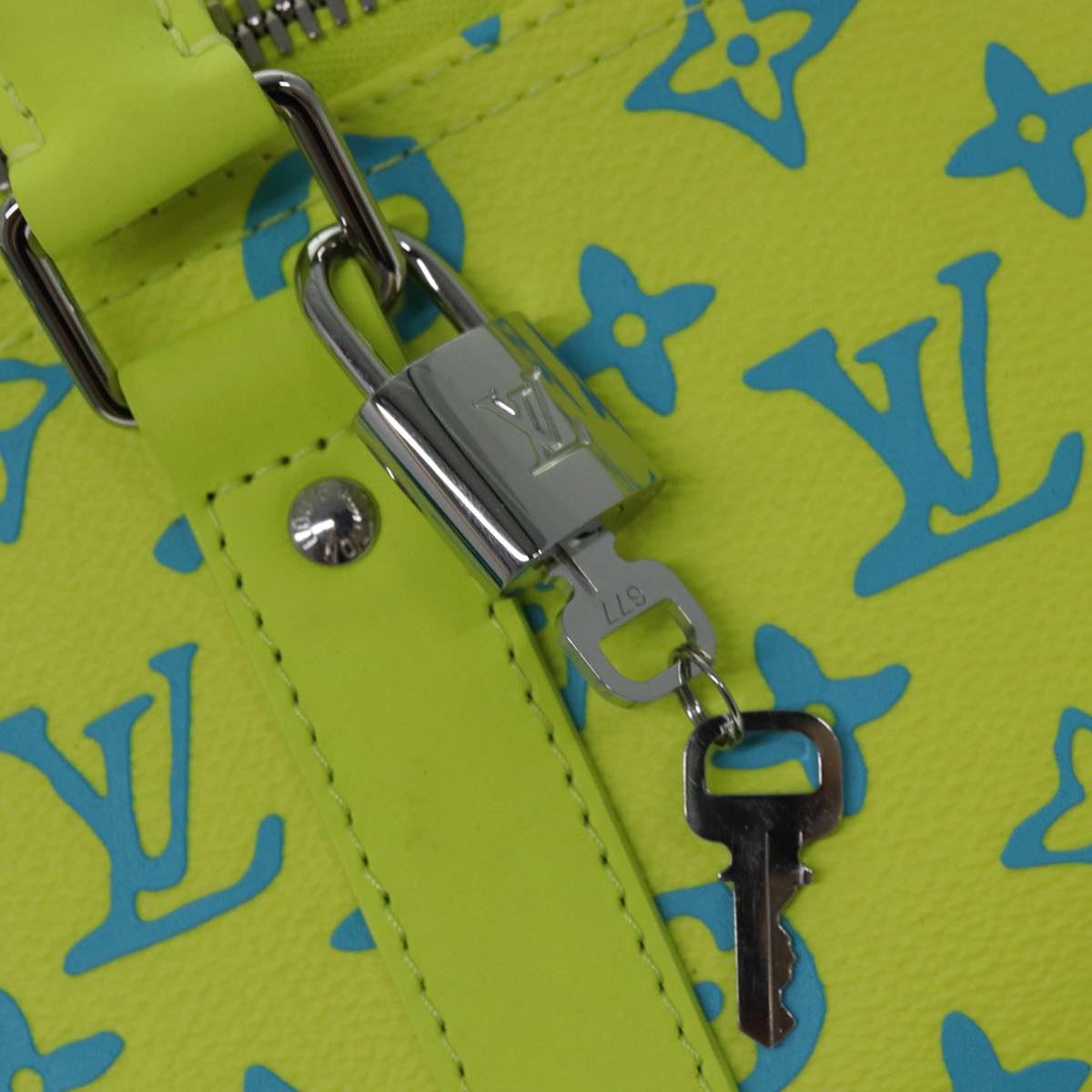 LOUIS VUITTON Monogram Playground Keepall Bandouliere 50 Bag M21869 Auth 76432SM