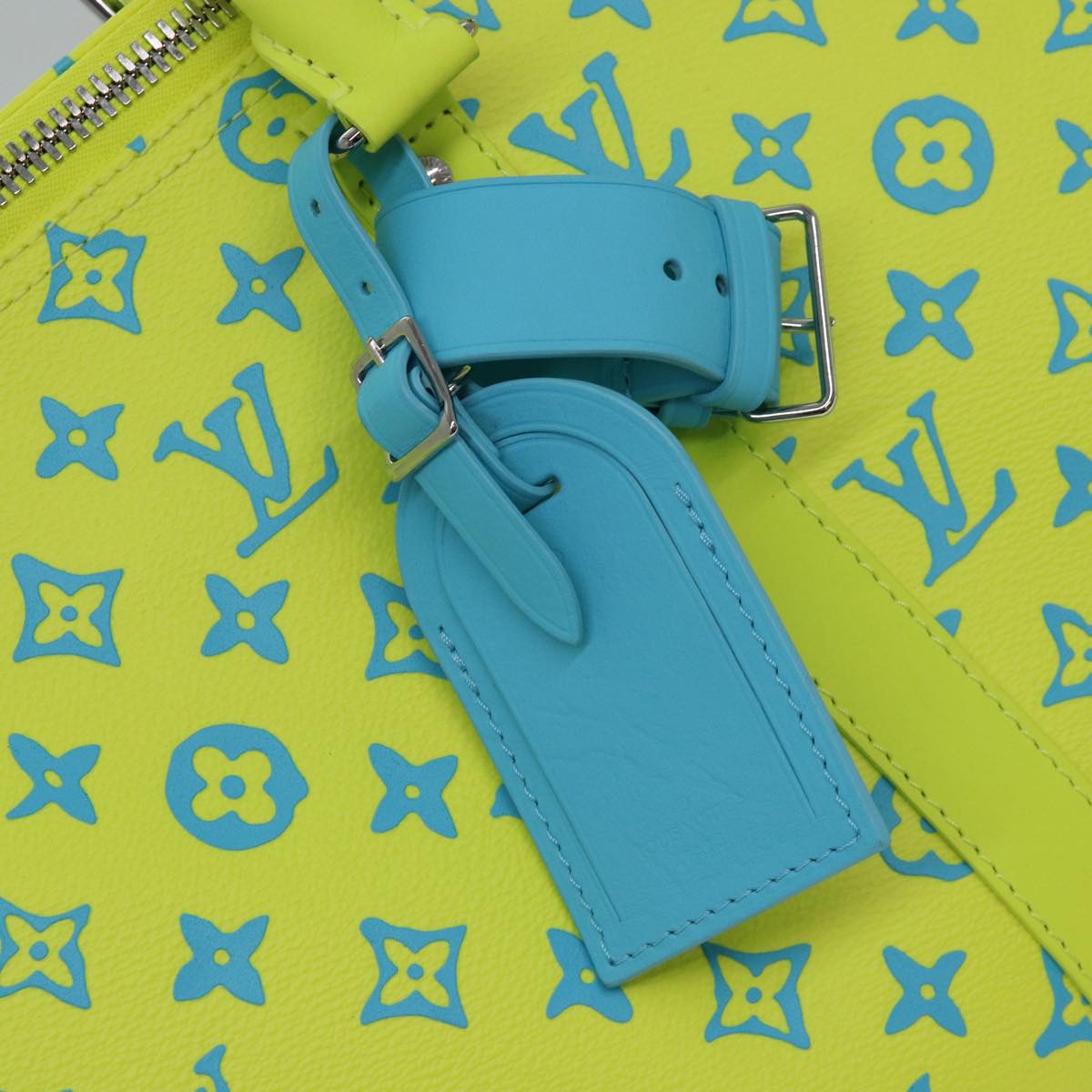 LOUIS VUITTON Monogram Playground Keepall Bandouliere 50 Bag M21869 Auth 76432SM