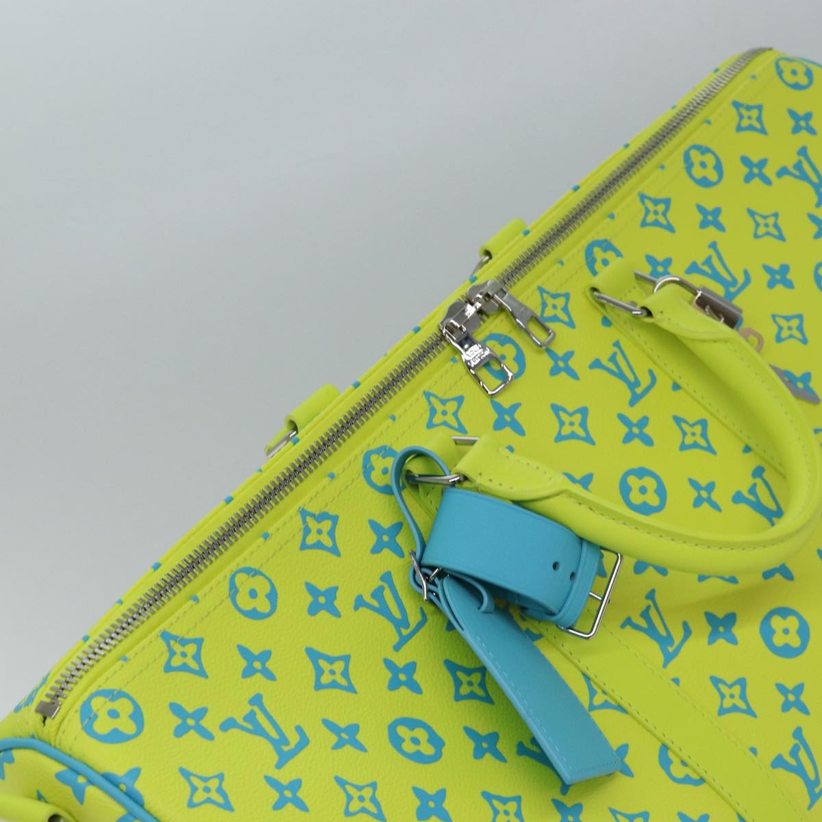 LOUIS VUITTON Monogram Playground Keepall Bandouliere 50 Bag M21869 Auth 76432SM