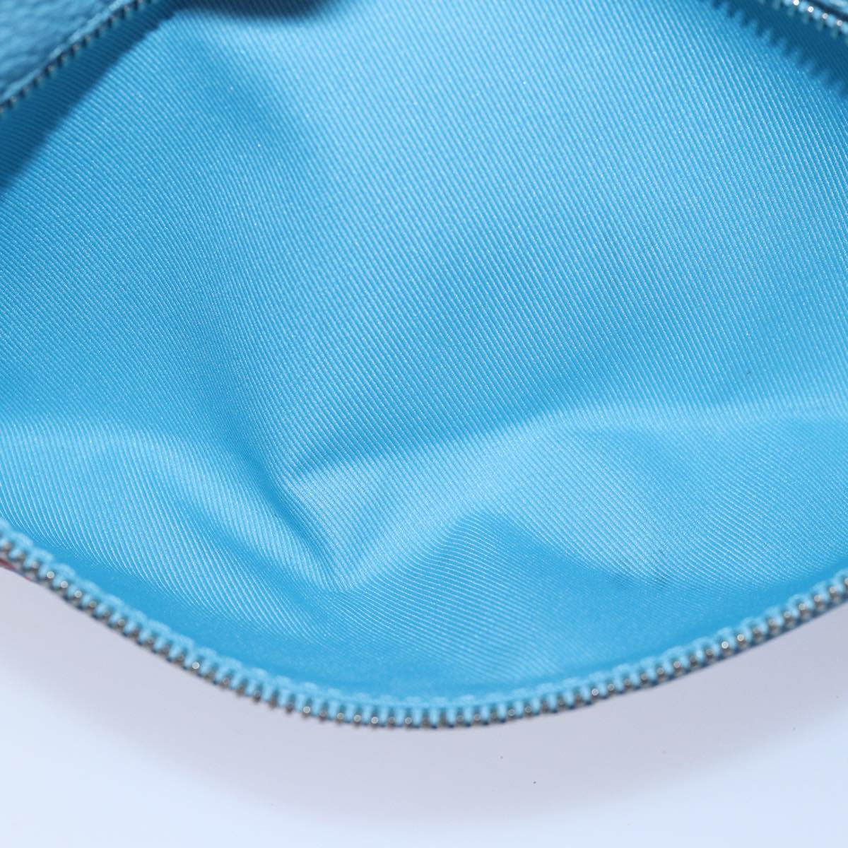 LOUIS VUITTON Taurillon Monogram Maxi Bum Bag bag Light Blue M21715 Auth 76433SM