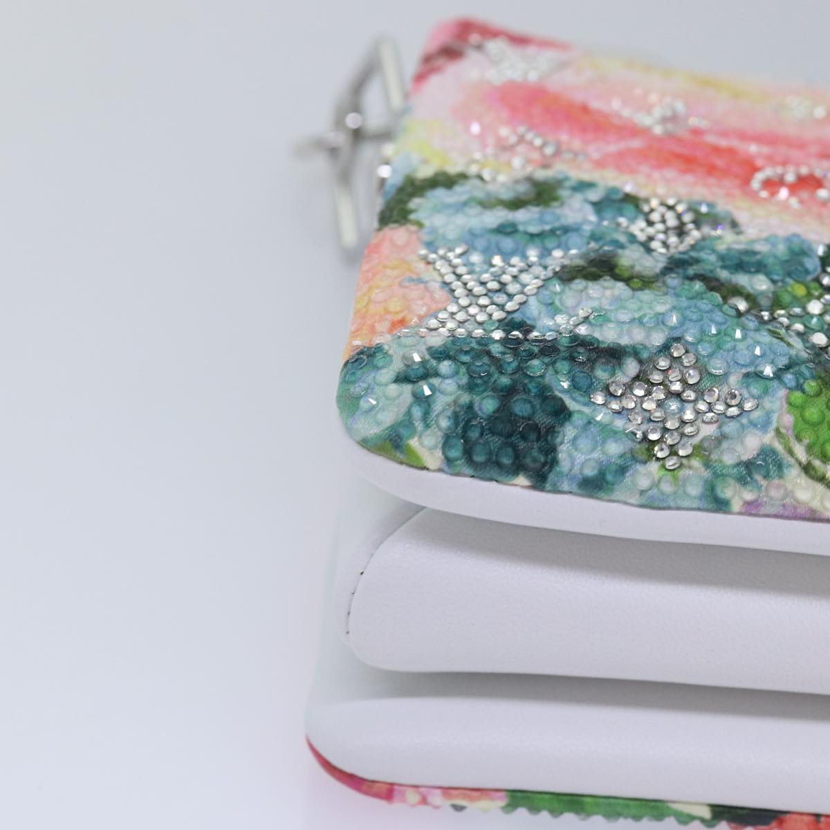 LOUIS VUITTON Monogram Flower Kussan BB Bag Multicolor M21157 LV Auth 76444SAM