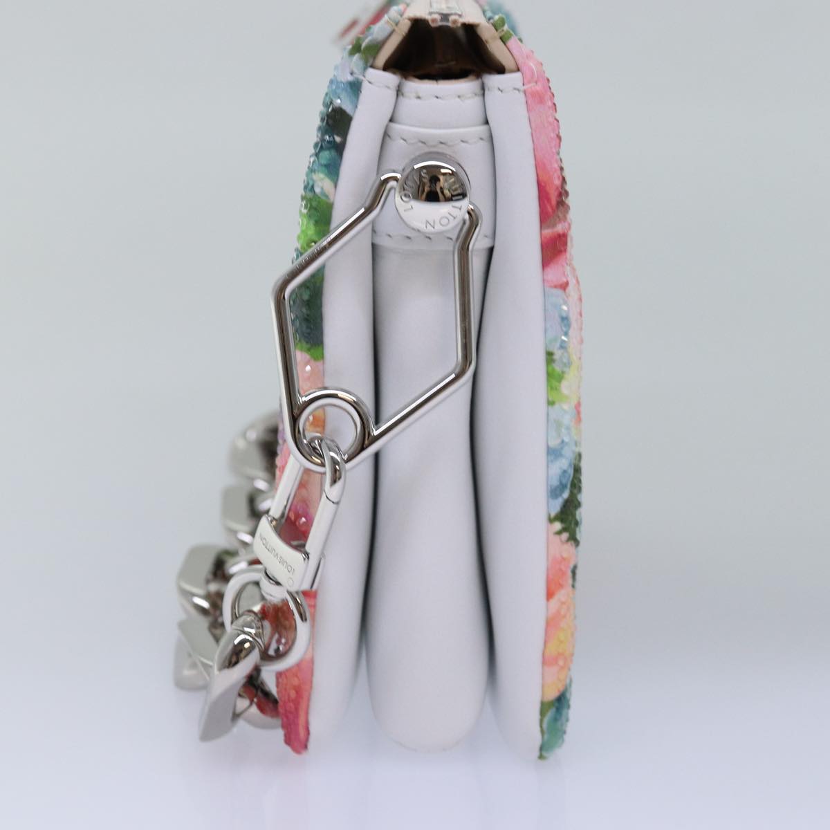 LOUIS VUITTON Monogram Flower Kussan BB Bag Multicolor M21157 LV Auth 76444SAM