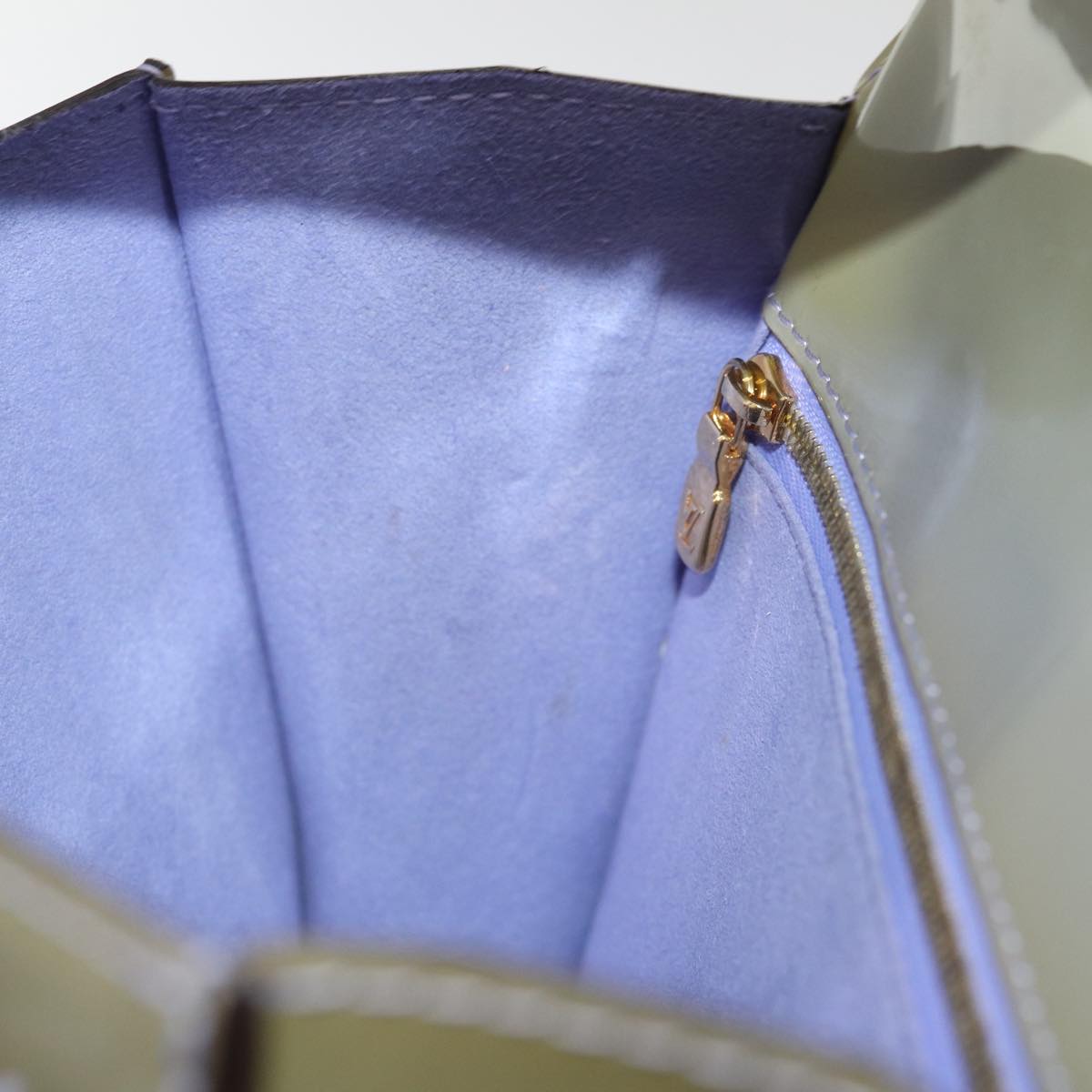 LOUIS VUITTON Monogram Vernis Monceau BB Hand Bag 2way Lila LV Auth 76912