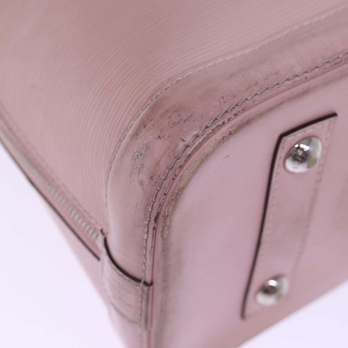LOUIS VUITTON Epi Alma PM Hand Bag Pink M41323 LV Auth 77596