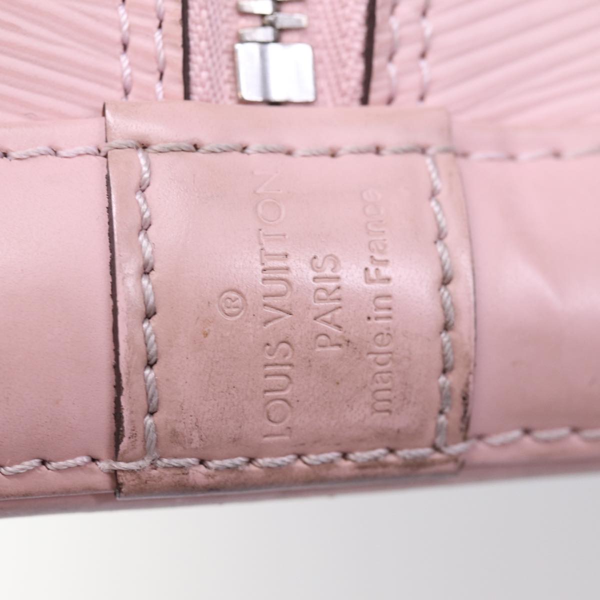 LOUIS VUITTON Epi Alma PM Hand Bag Pink M41323 LV Auth 77596