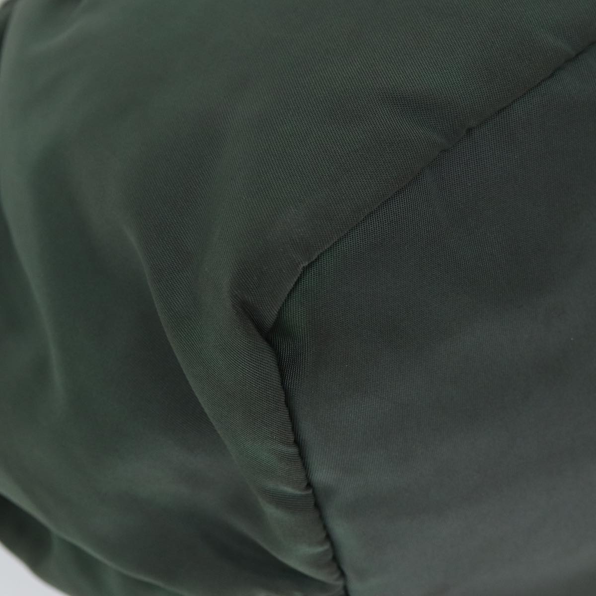 PRADA Hand Bag Nylon 2way Khaki Auth 77763