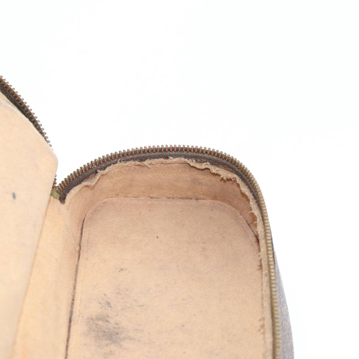 LOUIS VUITTON Monogram Poche Monte Carlo Jewelry Box M47352 LV Auth 78002