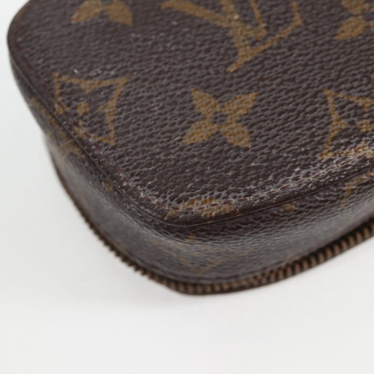 LOUIS VUITTON Monogram Poche Monte Carlo Jewelry Box M47352 LV Auth 78002