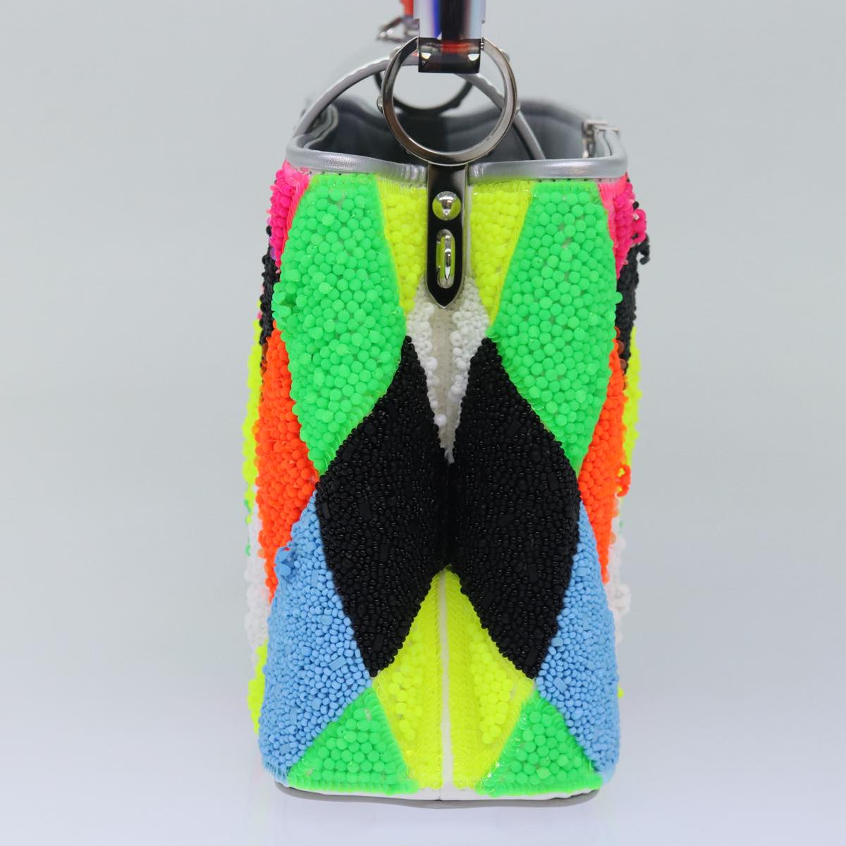 LOUIS VUITTON Ugo Rondinone Unique Edition Harlequin Resin Artycapucines BB