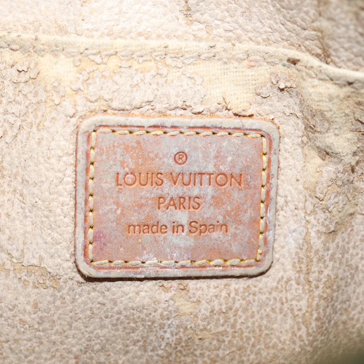 LOUIS VUITTON Monogram Pochette Cosmetic PM Cosmetic Pouch M47515 LV Auth 78301