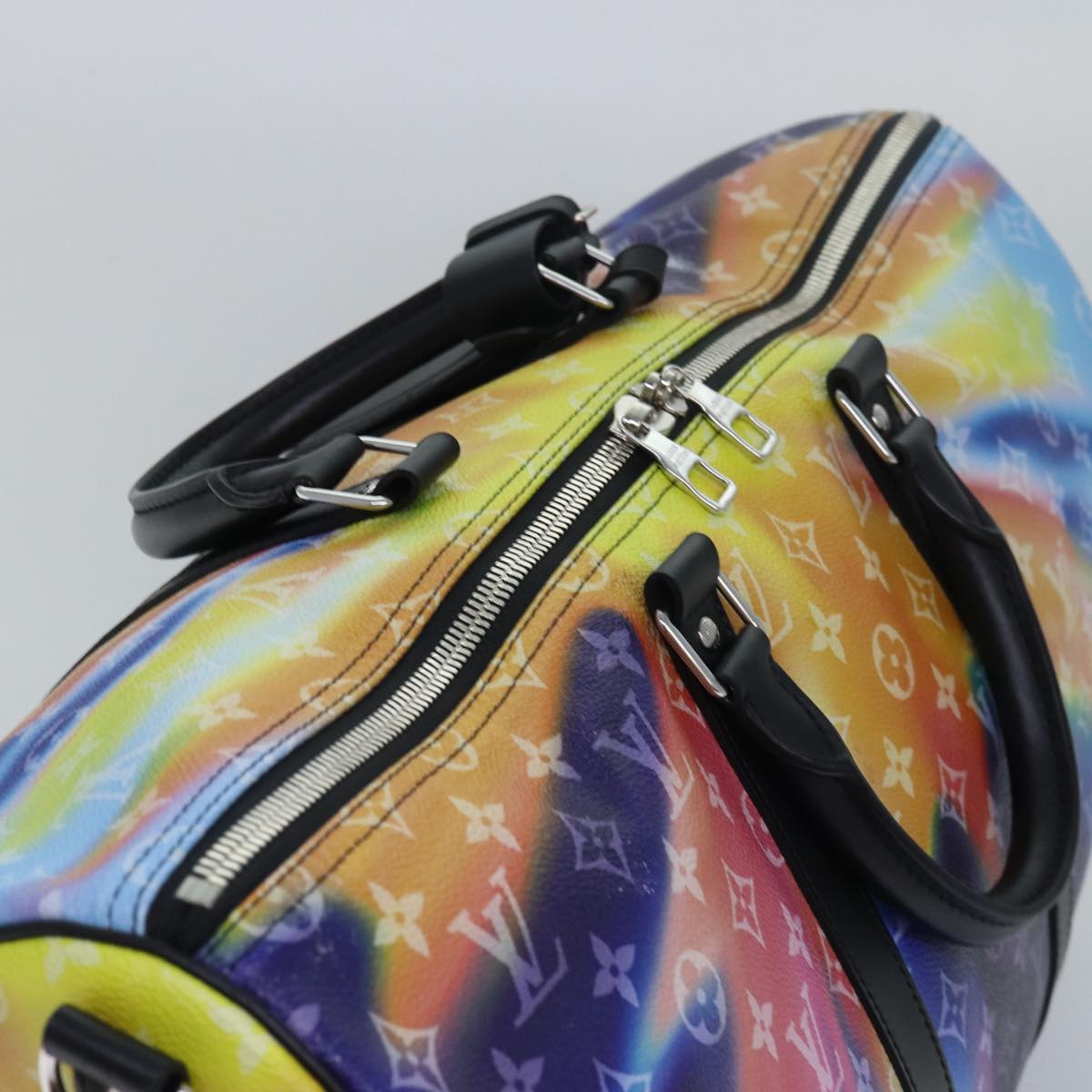 LOUIS VUITTON Monogram Sunset Keepall Bandouliere 50 Bag M45942 LV Auth 78369A