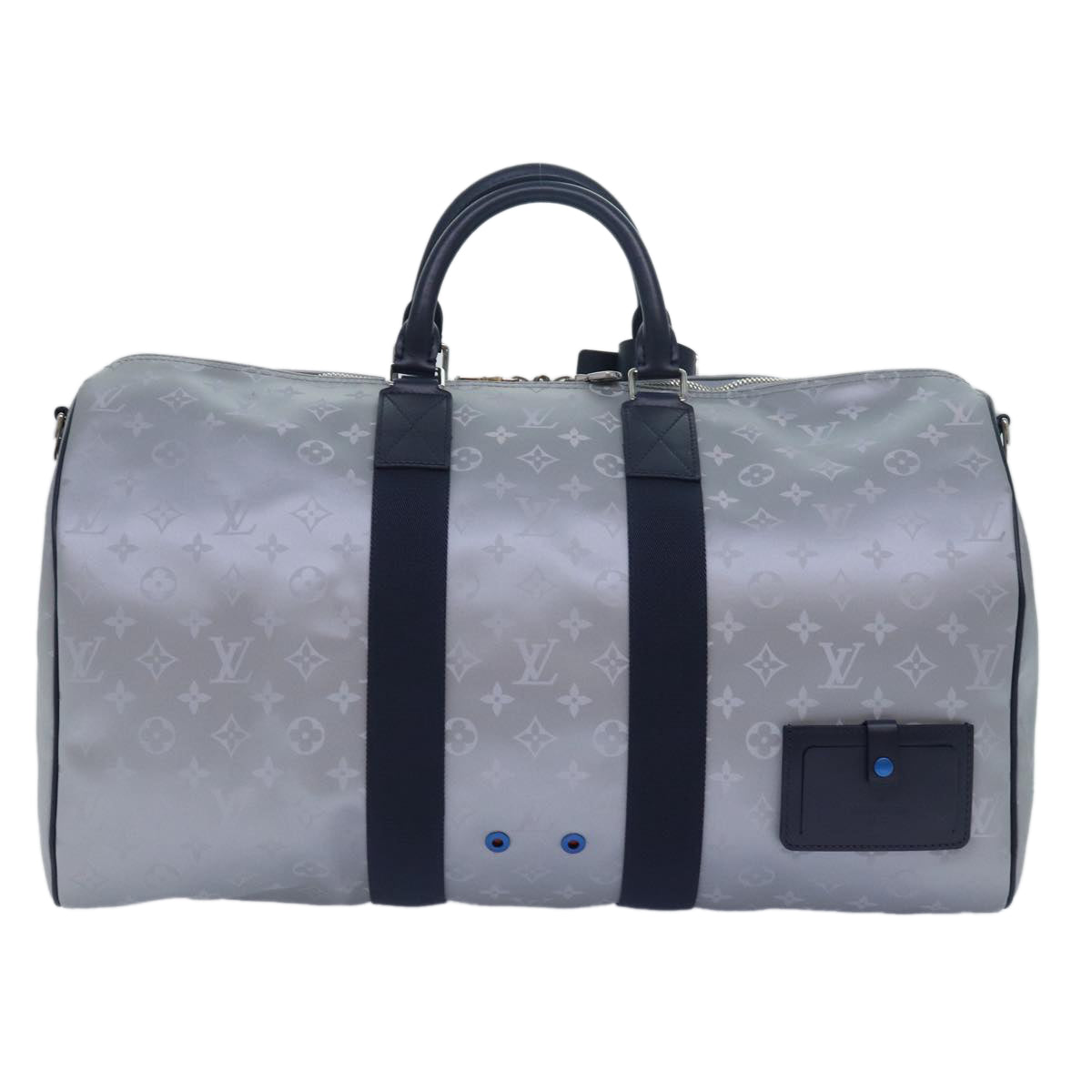 LOUIS VUITTON Monogram Satellite Keepall Bandouliere 50 M44170 LV Auth 78374SM