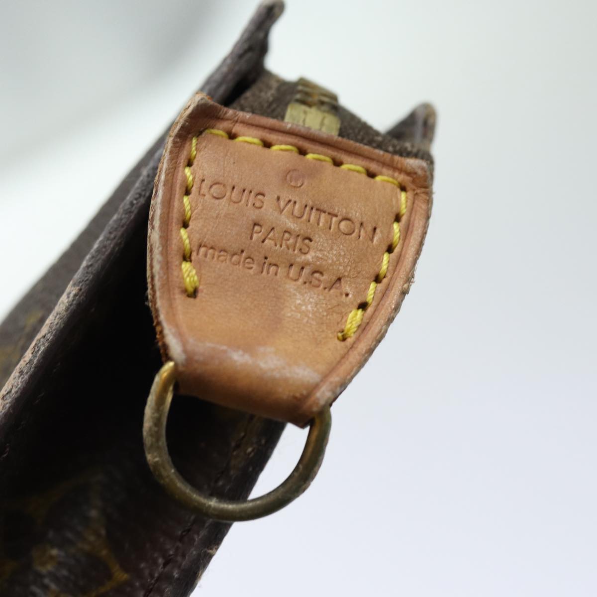 LOUIS VUITTON Monogram Bucket GM Pouch Accessory Pouch LV Auth 78579