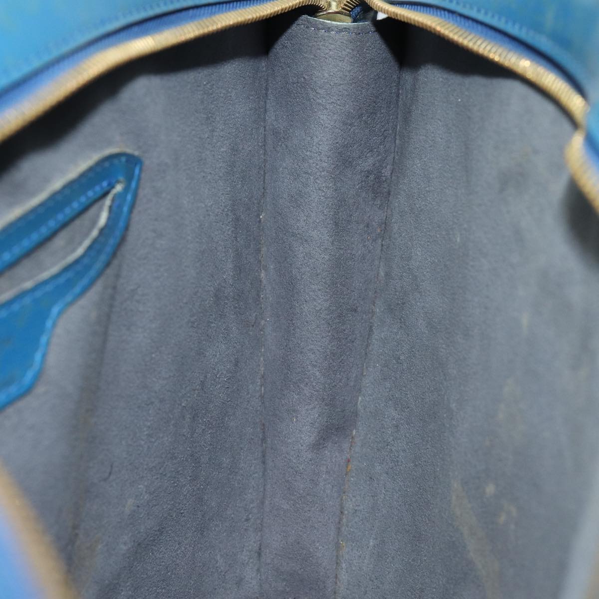 LOUIS VUITTON Epi Saint Jacques Shoulder Bag Blue M52275 LV Auth 78595