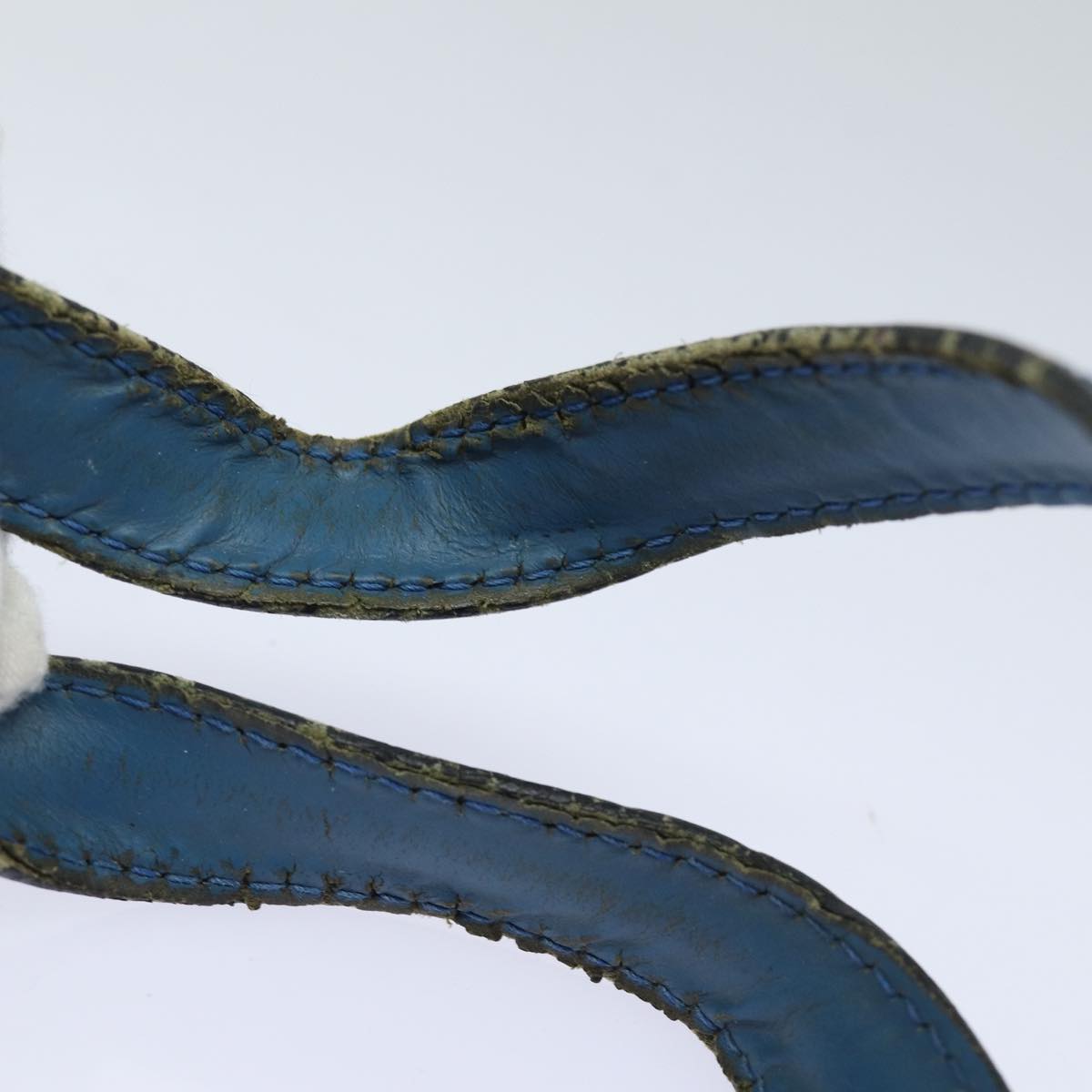 LOUIS VUITTON Epi Saint Jacques Shoulder Bag Blue M52275 LV Auth 78595