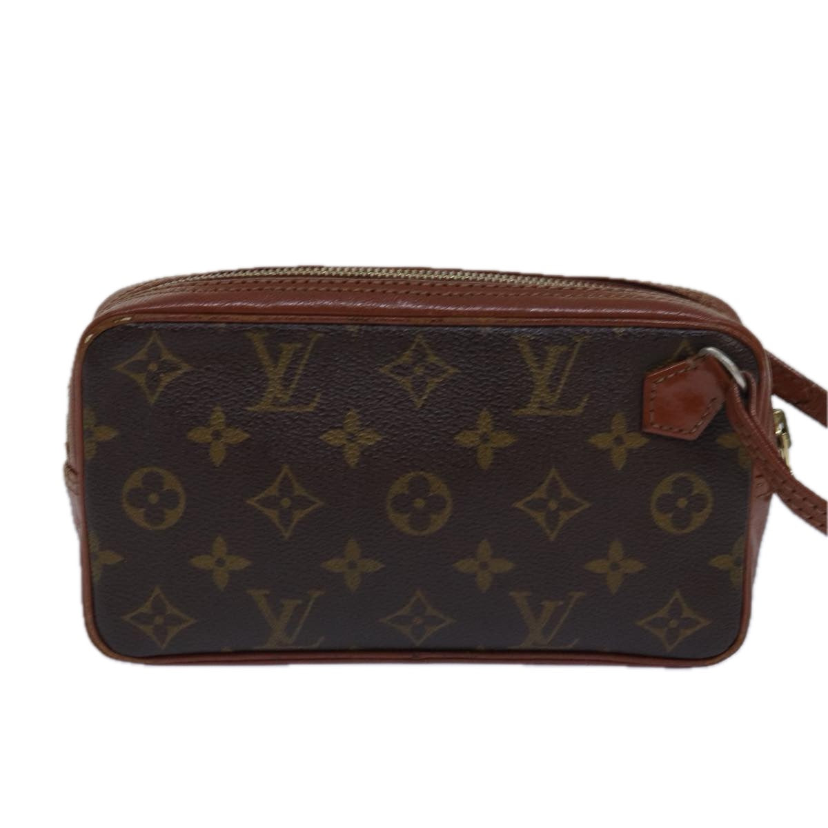 LOUIS VUITTON Monogram Posh Sports Clutch Bag LV Auth 78602
