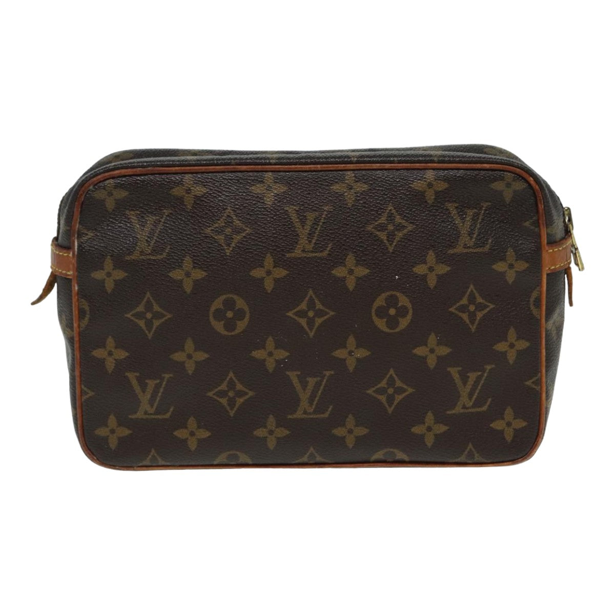 LOUIS VUITTON Monogram Compiegne 23 Clutch Bag M51847 LV Auth 78980