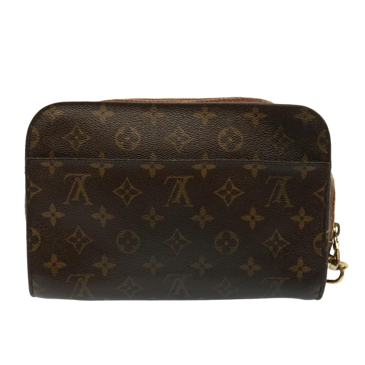 LOUIS VUITTON Monogram Orsay Clutch Bag M51790 LV Auth 79034