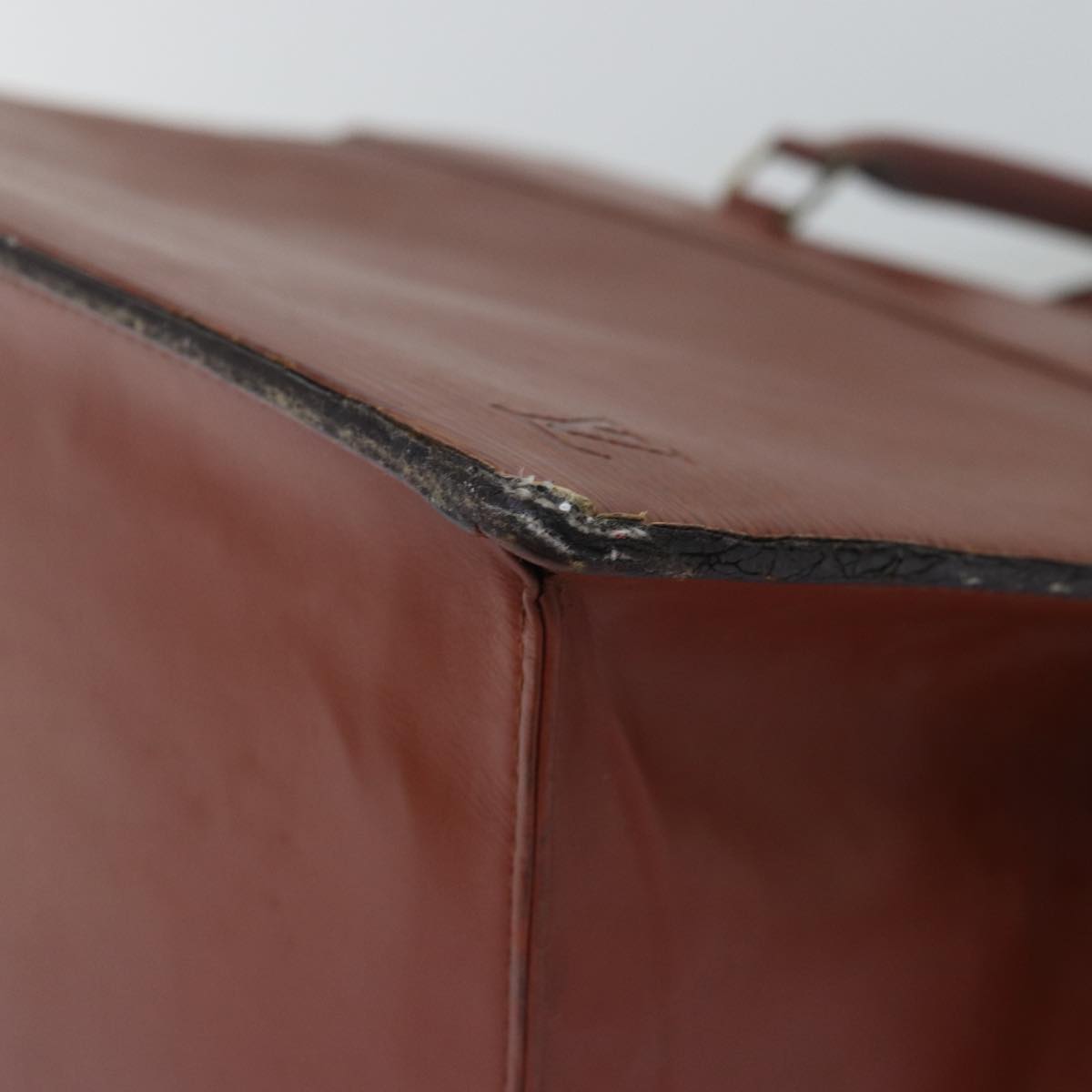 LOUIS VUITTON Epi Riviera Hand Bag Brown M48183 LV Auth 79047