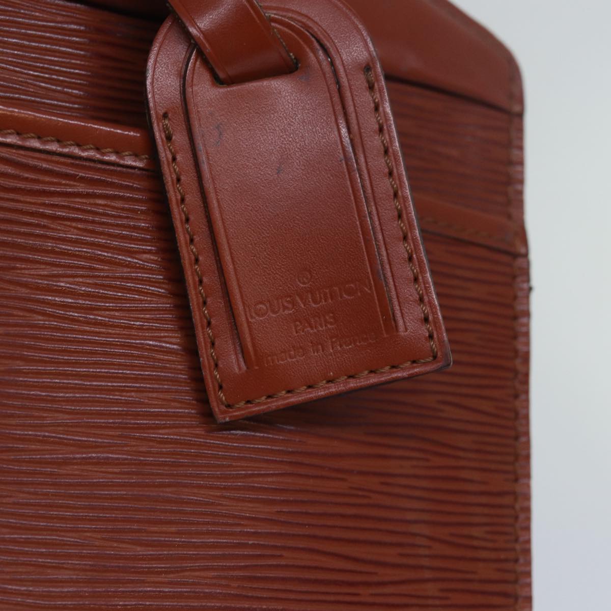 LOUIS VUITTON Epi Riviera Hand Bag Brown M48183 LV Auth 79047