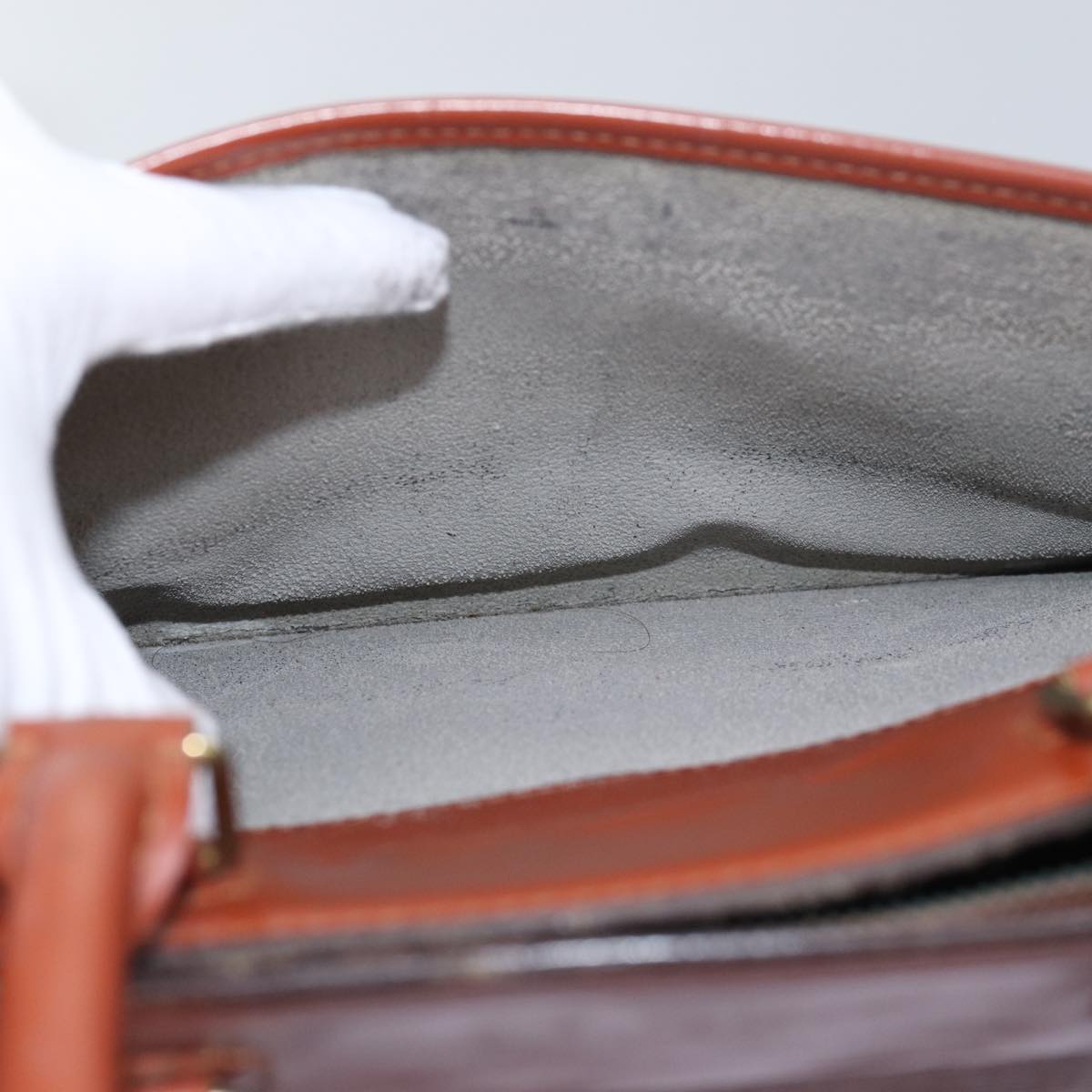 LOUIS VUITTON Epi Riviera Hand Bag Brown M48183 LV Auth 79047