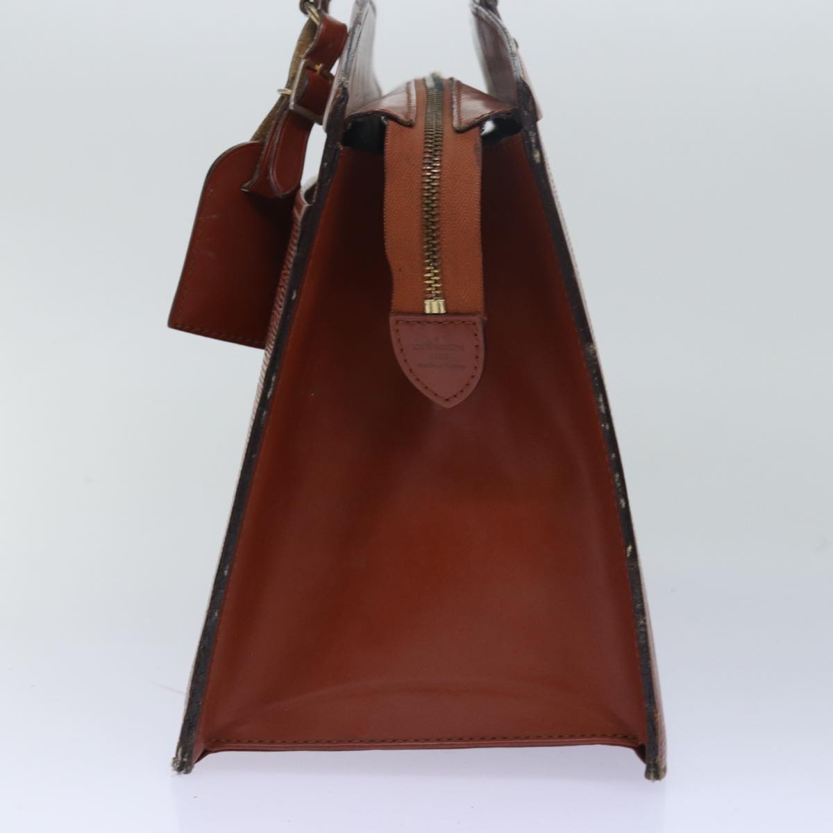 LOUIS VUITTON Epi Riviera Hand Bag Brown M48183 LV Auth 79047