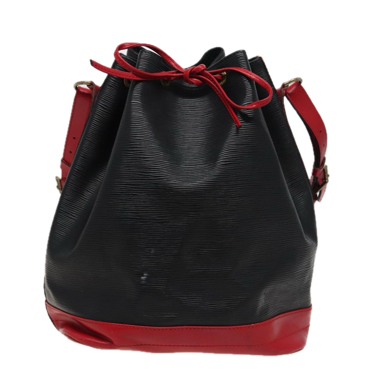 LOUIS VUITTON Epi Noe Shoulder Bag By color Black Red M44017 LV Auth 79238