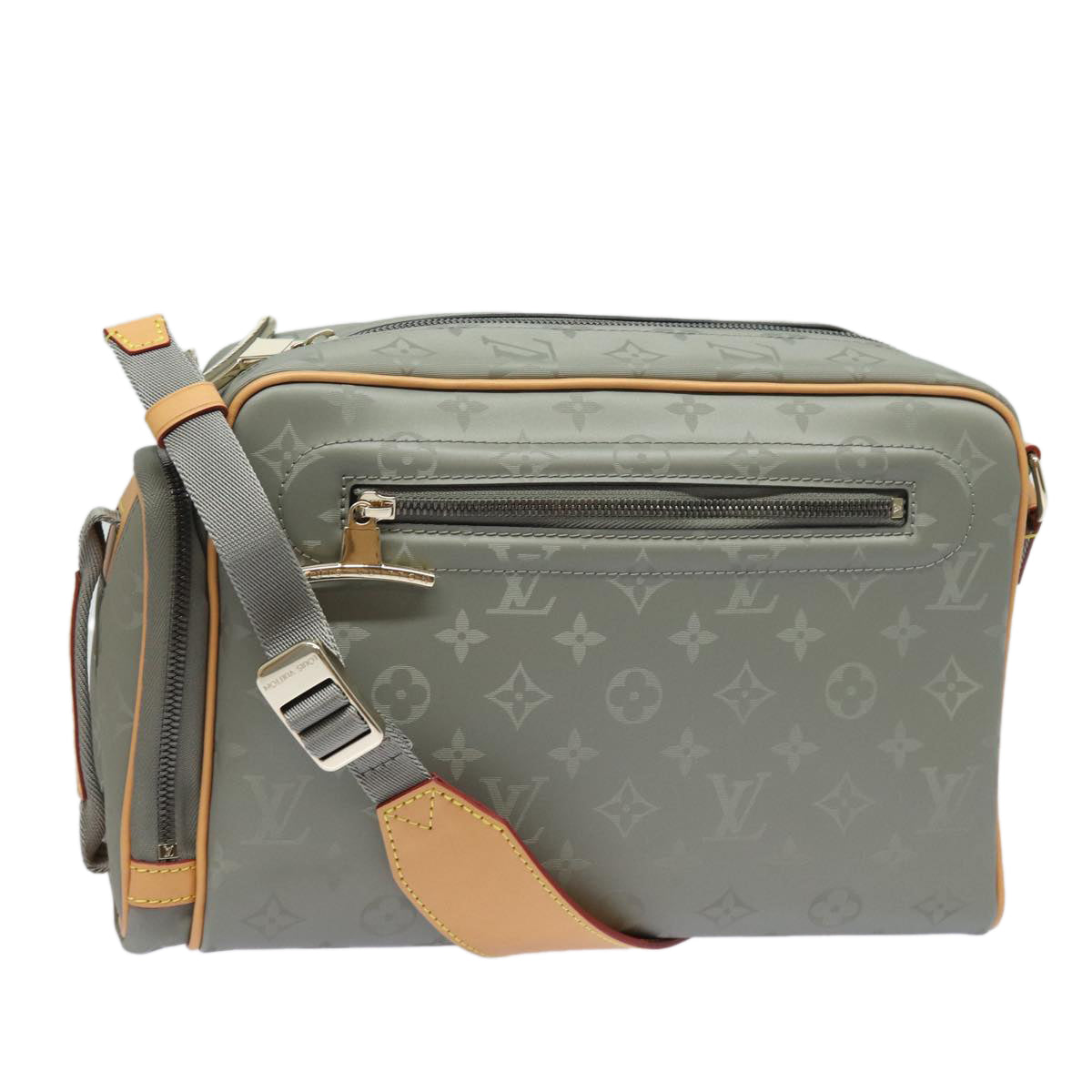 LOUIS VUITTON Monogram titanium Camera Bag Shoulder Bag Gray M43884 Auth 79277SAM