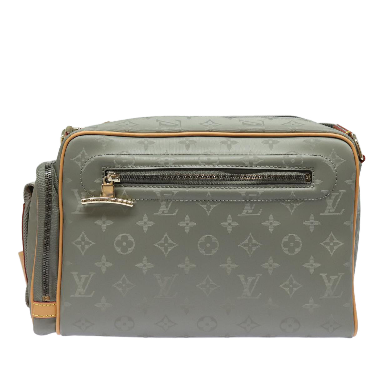 LOUIS VUITTON Monogram titanium Camera Bag Shoulder Bag Gray M43884 Auth 79277SAM